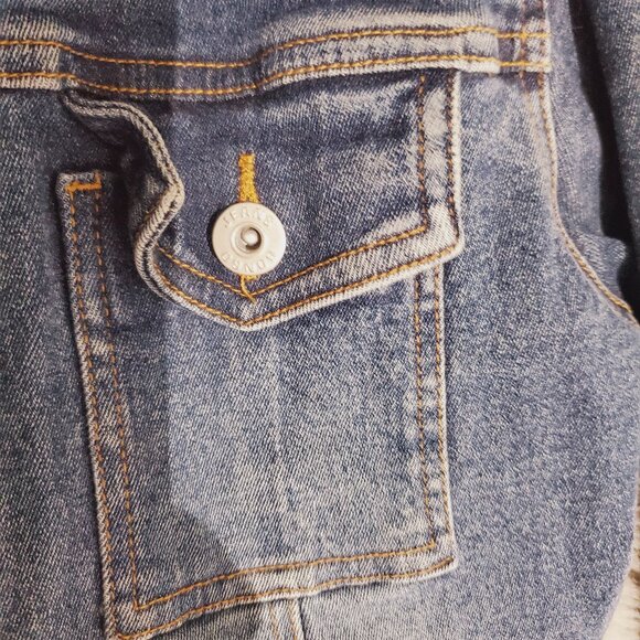 Vintage 90s Bongo Denim Jean Jacket - Picture 15 of 16